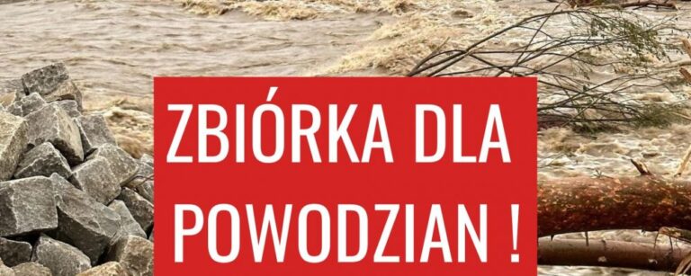 Zbiórka dla powodzian