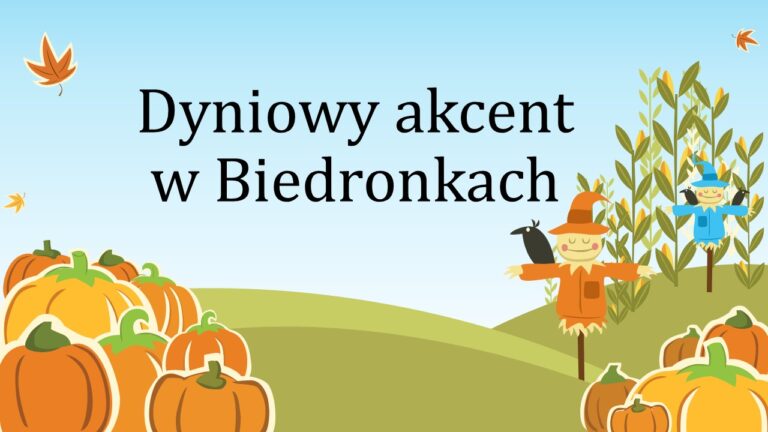 Dyniowy akcent w Biedronkach
