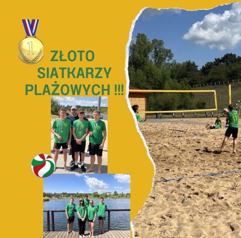Złoto siatkarzy plażowych !!!