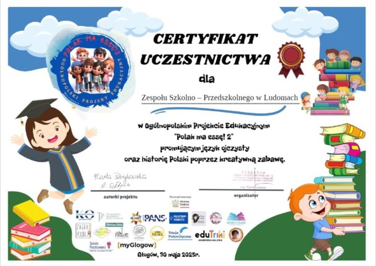Ogólnopolski Projekt Edukacyjny „Polak ma essę! 2”