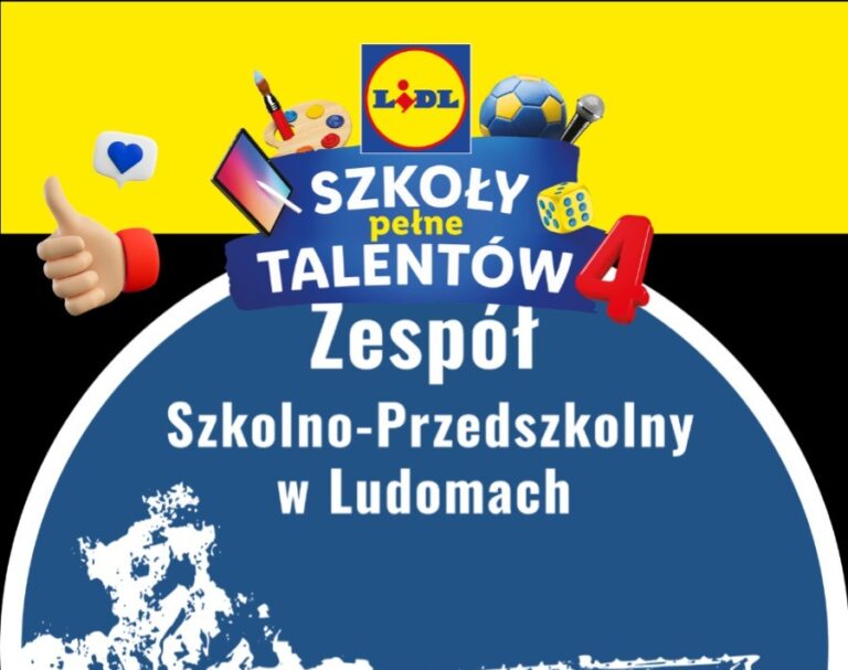 Zespół Szkolno-Przedszkolny w Ludomach bierze udział w 4. edycji akcji „Szkoły Pełne Talentów”!