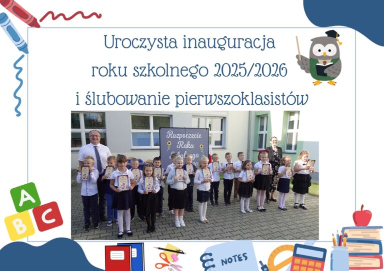 Uroczysta inauguracja roku szkolnego 2025/2026 i ślubowanie pierwszoklasistów