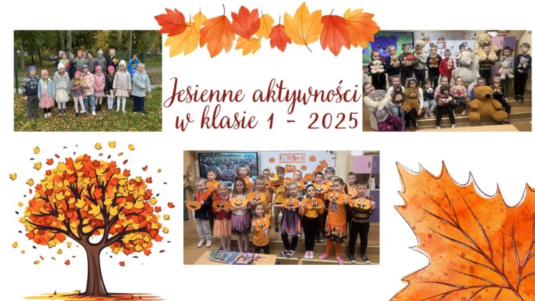 Jesienne aktywności w klasie 1 – 2025