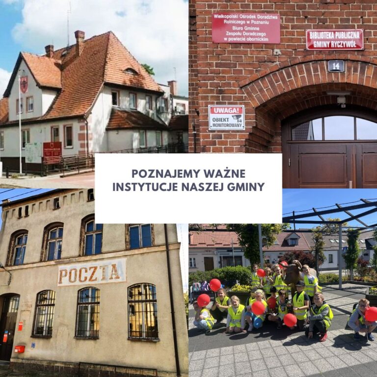 Poznajemy ważne instytucje naszej gminy