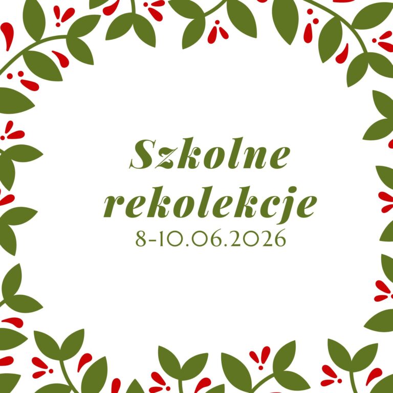 Szkolne rekolekcje