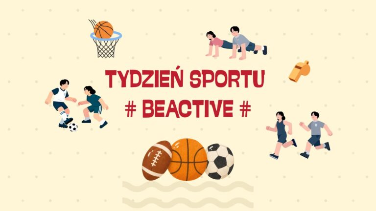 Tydzień Sportu # BeActive# w Zespole Szkolno- Przedszkolnym w Ludomach